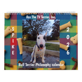 Rex The TV Terrier Inc. Spike 2026 Calendar カレンダー