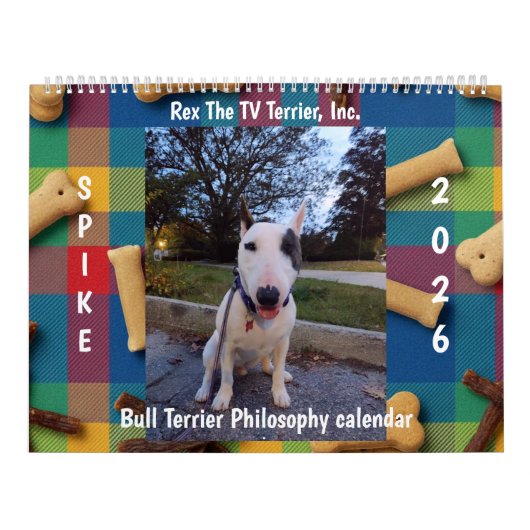 Rex The TV Terrier Inc. Spike 2026 Calendar カレンダー (カバー)