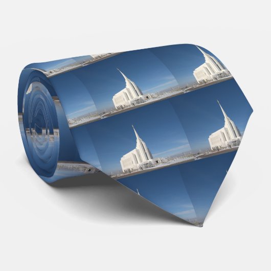 Rexburg LDSの寺院 ネクタイ (ロール)