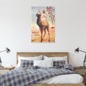 Rexki – ディナーリキュール前のキング キャンバスプリント (インサイチュ (寝室))