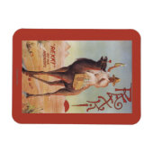 Rexki – ディナーリキュール前のキング マグネット (横)