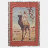 Rexki -夕食のリキュールの前のの王 スローブランケット (正面縦)