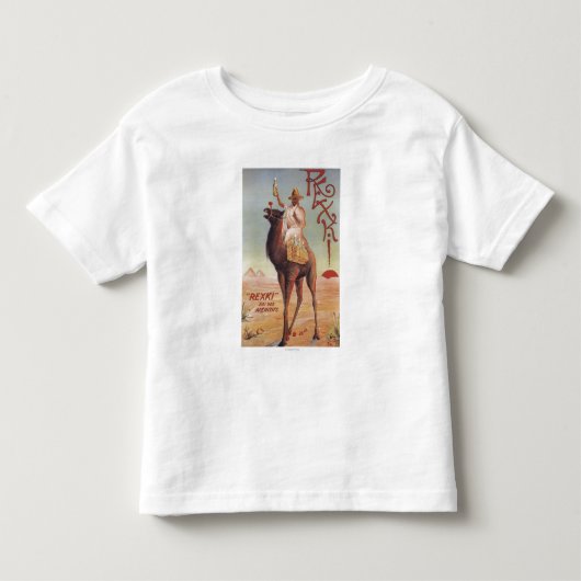 Rexki -夕食のリキュールの前のの王 トドラーTシャツ (正面)