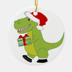RexmasのメリーなTレックス セラミックオーナメント