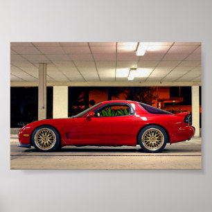 ReyのFD RX-7 ポスター