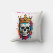 REY CALAVERA  クッション (正面)