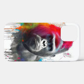 Rey de la Selva: Majestuoso Gorila Espald Case-Mate iPhoneケース (裏面 (横))