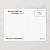 REY IN A STORMポストカード、オハイオ州クリーブランド ポストカード (裏面)