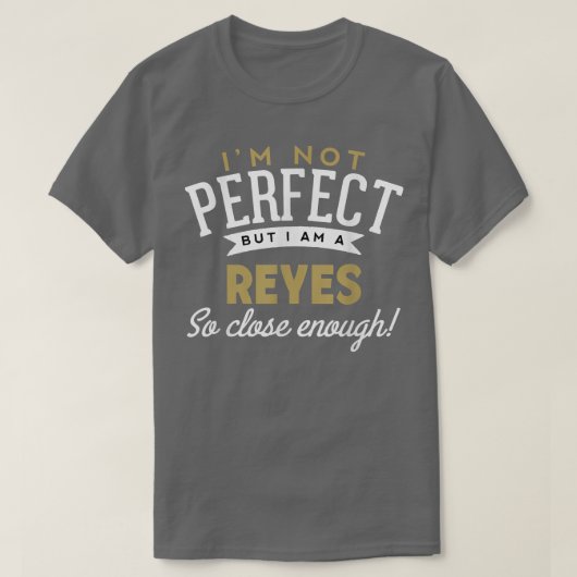 Reyes Reyes名 Tシャツ (デザイン正面)