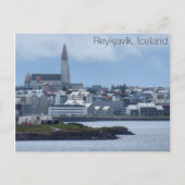 Reykjavíkのアイスランドの郵便はがき ポストカード (正面)