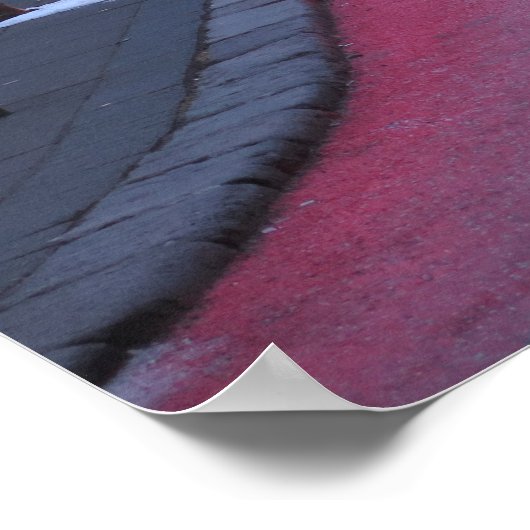 Reykjavík Iceland ポスター (角)