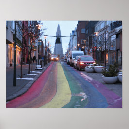 Reykjavík Iceland ポスター