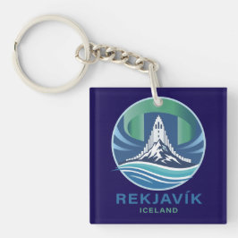 Reykjavik Iceland Europe キーホルダー