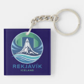 Reykjavik Iceland Europe キーホルダー (裏面)