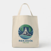 Reykjavik Iceland Europe トートバッグ (裏面)
