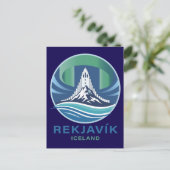 Reykjavik Iceland Europe ポストカード (スタンド正面)