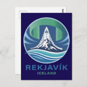 Reykjavik Iceland Europe ポストカード (正面/裏面)