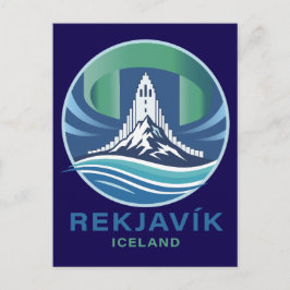 Reykjavik Iceland Europe ポストカード
