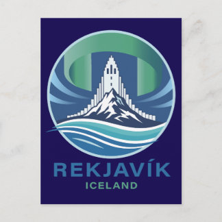 Reykjavik Iceland Europe ポストカード