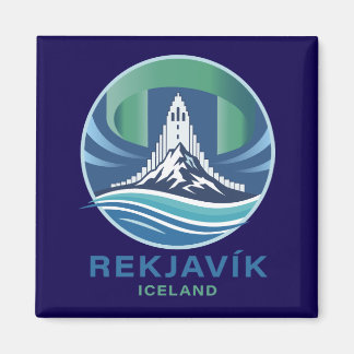 Reykjavik Iceland Europe マグネット
