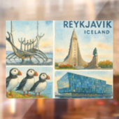 Reykjavik Iceland multiview  ウィンドウサイン (シート2)