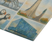 Reykjavik Iceland multiview  カッティングボード (角)