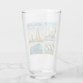 Reykjavik Iceland multiview  タンブラーグラス (裏面)