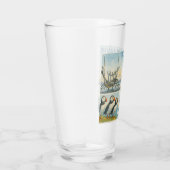 Reykjavik Iceland multiview  タンブラーグラス (右)