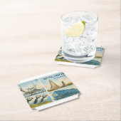 Reykjavik Iceland multiview  ペーパーコースター (インサイチュ)