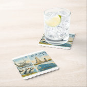 Reykjavik Iceland multiview  ペーパーコースター (インサイチュ)