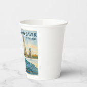 Reykjavik Iceland multiview  紙コップ (左)