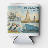 Reykjavik Iceland multiview  缶クーラー (正面)