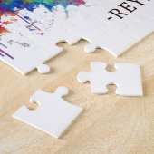 Reykjavik Iceland Skyline ジグソーパズル (側面)