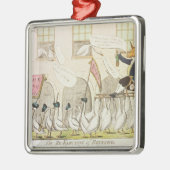 Reynardかキツネの再選ぶこと メタルオーナメント (左)