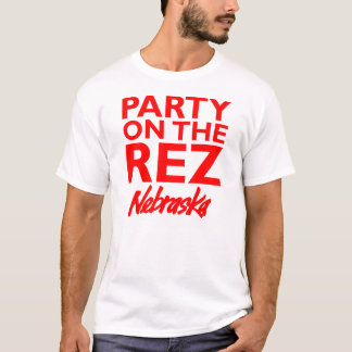 Rez -ネブラスカのワイシャツのパーティー tシャツ