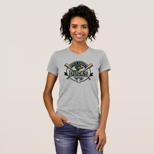 RFダックス プレミアム レディースTシャツ Tシャツ (正面フル)
