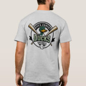 RF+ダックス+メンズ+クワック+パック Tシャツ (裏面)