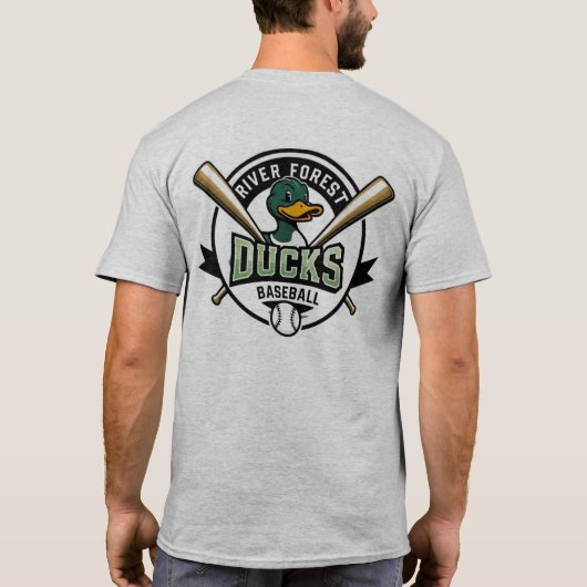 RF+ダックス+メンズ+クワック+パック Tシャツ (裏面)