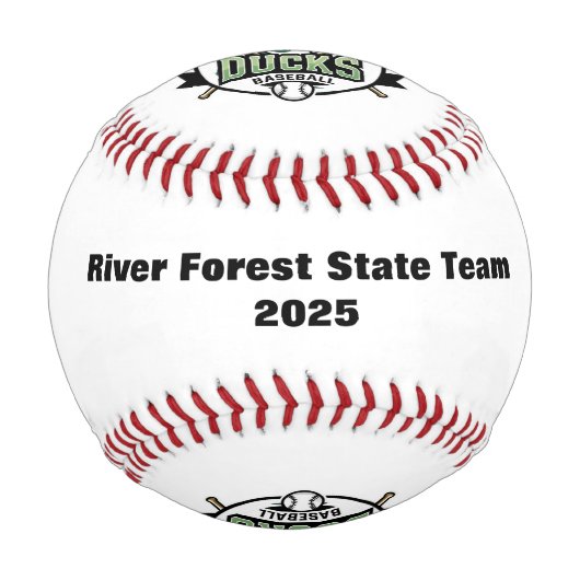RF Ducks Baseball  野球ボール (裏面)