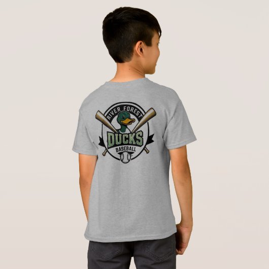 RF Ducks kids quack pack tee Tシャツ (裏面フル)