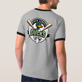 RF Ducks Quack Pack リンガーTシャツ Tシャツ (裏面)