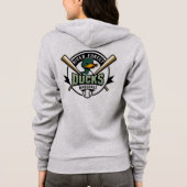 RF Ducks Womens quack pack hoodie パーカ (裏面)