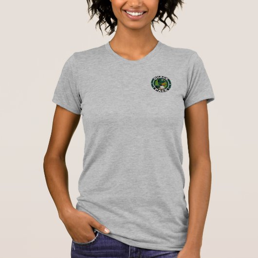 RF Ducks Womens quack pack tee Tシャツ (正面)