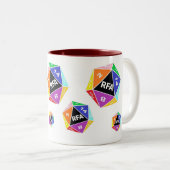 RFAマグカップ ツートーンマグカップ (正面右)