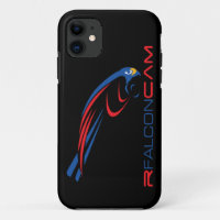 Rfalconcamのロゴの黒の穹窖のiPhone 5