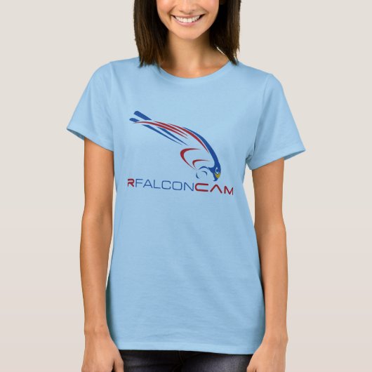 Rfalconcamの女性ベビードール(合う) Tシャツ (正面)