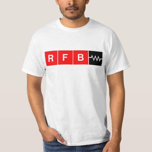 RFBのロゴT Tシャツ (正面)