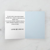 RFK:50周年 カード (内部)