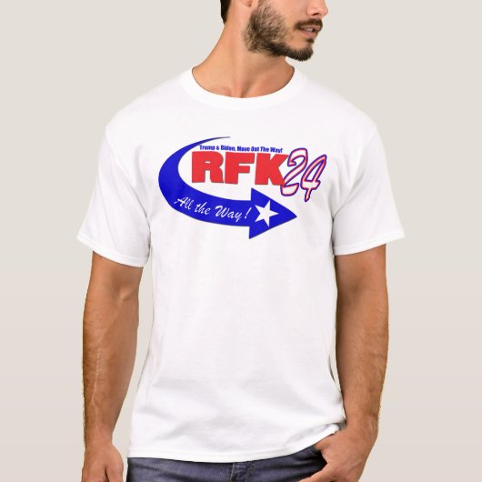 RFK ALL WAY 2024 Tシャツ (正面)