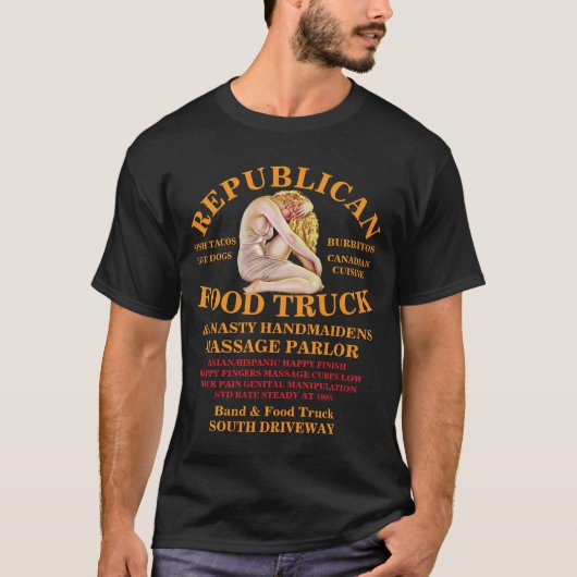 RFK CDC HOA がん治癒 ミラクル 性病 トランプ 嘘つき Tシャツ (正面)